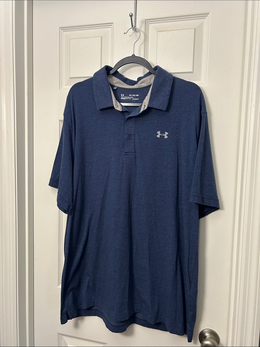 Under Armour Men’s Navy Polo Heat gear